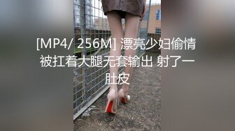 [MP4/ 256M] 漂亮少妇偷情 被扛着大腿无套输出 射了一肚皮