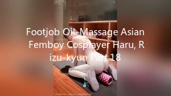 Footjob Oil-Massage Asian Femboy Cosplayer Haru, Rizu-kyun Part.18