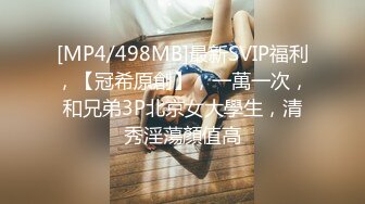 [MP4/498MB]最新SVIP福利，【冠希原創】，一萬一次，和兄弟3P北京女大學生，清秀淫蕩顏值高