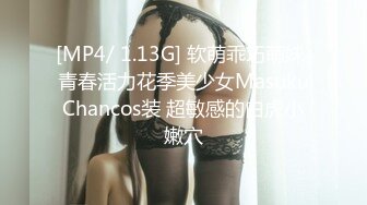 [MP4/ 1.13G] 软萌乖巧萌妹 青春活力花季美少女MasukuChancos装 超敏感的白虎小嫩穴