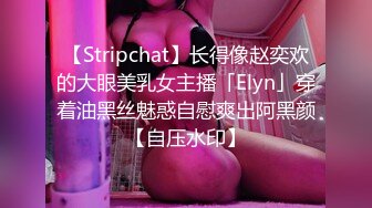 【Stripchat】长得像赵奕欢的大眼美乳女主播「Elyn」穿着油黑丝魅惑自慰爽出阿黑颜【自压水印】