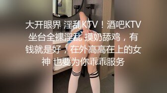 大开眼界 淫乱KTV！酒吧KTV坐台全裸淫乱 摸奶舔鸡，有钱就是好，在外高高在上的女神 也要为你乖乖服务