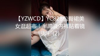 【YZWCD】YC828包臀裙美女逛超市！半蹲骚内裤贴着镜头！ (2)