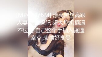 [MP4/ 476M] 漂亮黑丝高跟人妻 奶大逼肥 超大炮机插逼不过瘾 自己整个手插入骚逼拳交 表情好享受