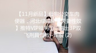 【11月新品】母狗公交车肉便器，河北绿帽M【夫妻性奴】推特VIP福利①，露出3P双飞刑具调教~炸裂 (2)